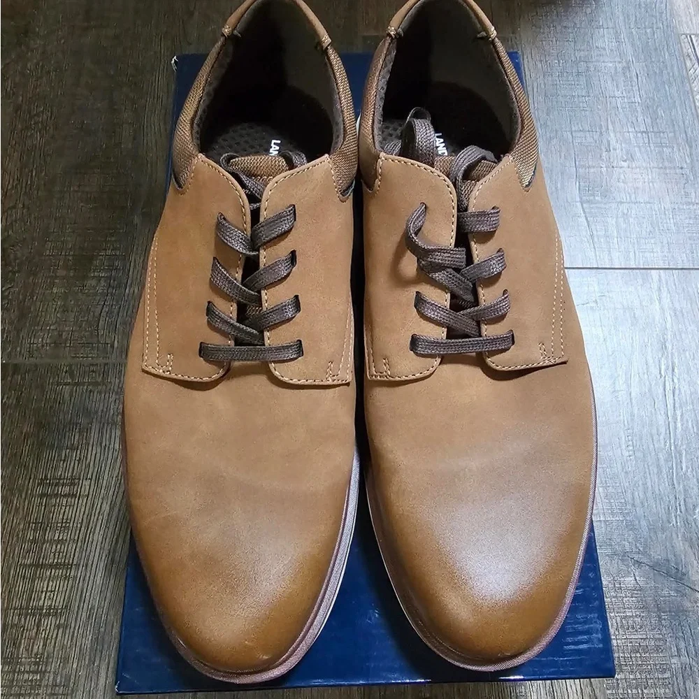 Lands' End Men's Tan Sport Oxford Shoes